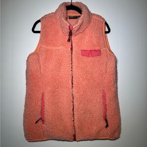 Pulse Coral Sherpa Vest